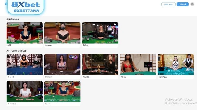 Sảnh cược Asia Gaming